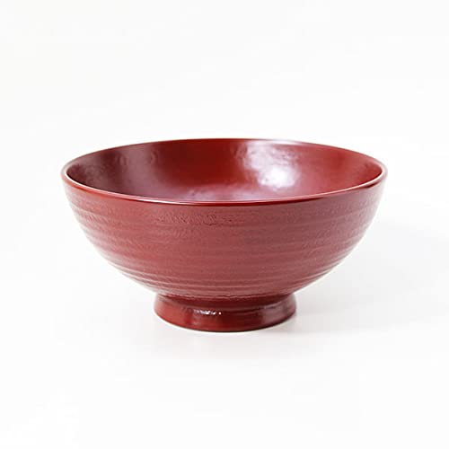 地の粉 丼 朱 漆塗り 伝統工芸士 梶原作 越前漆器 越前塗 木製